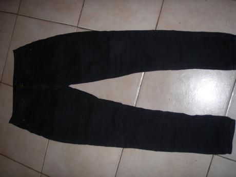 Čierne rifle, h&m,s