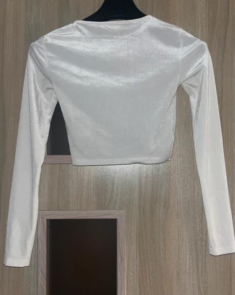 Croptop s dlhým rukávom, amisu,xs