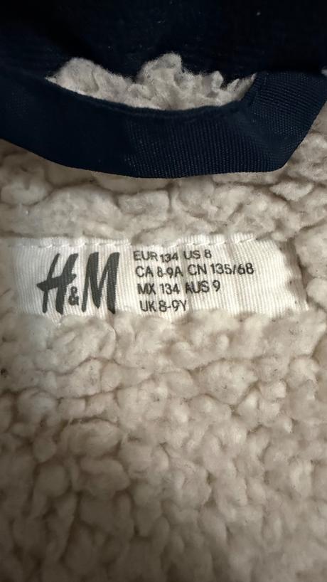 Zimna chlapcenska bunda, h&m,134