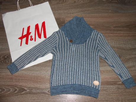 H&m krasny svetrik č. 92, h&m,92
