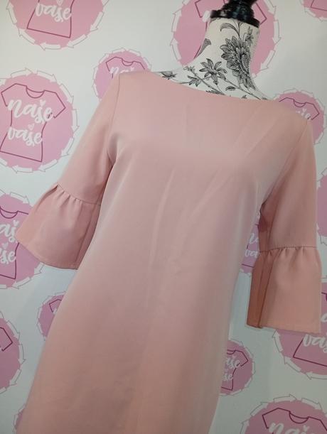 Slabo ružové šaty, l