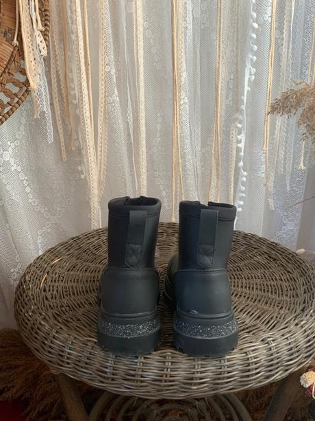 Zara čižmy na zips na platforme, zara,37