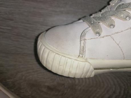 Prechodné topánočky zlatiste, h&m,20