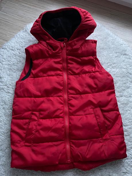 Cervena presivana vesta sinsay, sinsay,104