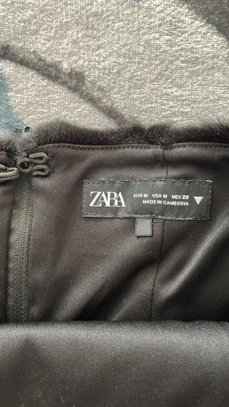 Kozusinkovy korzet top, zara,m