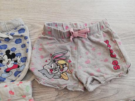 Dievčenské kraťasy, bez poškodenia, v. 86/92, lupilu,86