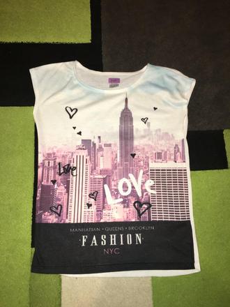 Dievčenské tričko, f&f,140