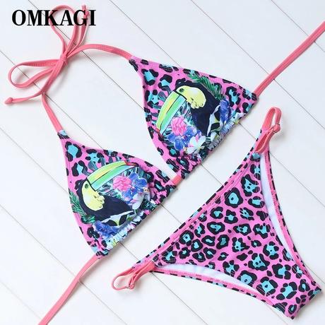 Bikiny kvetinové, l / m / s