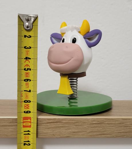 Kravička na strune - dekorácia, 