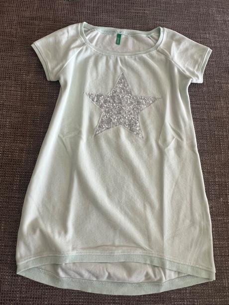 Tunika benetton s flitrami, 8-10 rokov, benetton,140