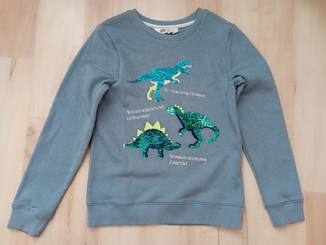 Zateplená mikina dino h&m úplne nová, h&m,146