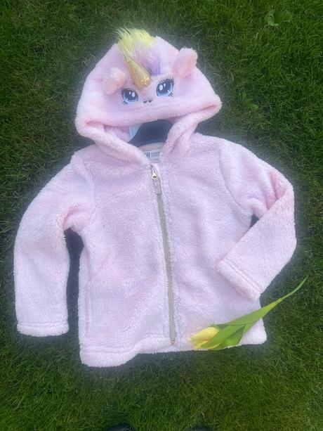 Dievčenská mikina jednorožec h&m, h&m,98 / 104