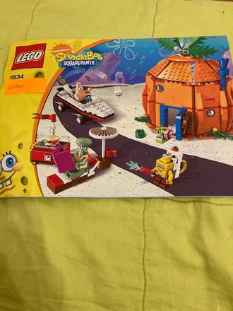 Lego sponge bob 3834, 