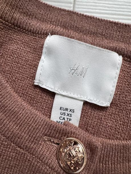 H&m - sveter s vreckami, h&m,xs
