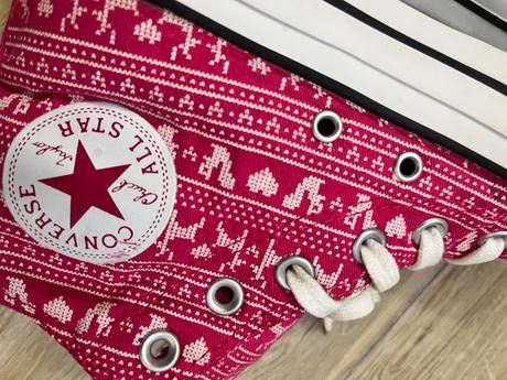 Červené tenisky converse, converse,38