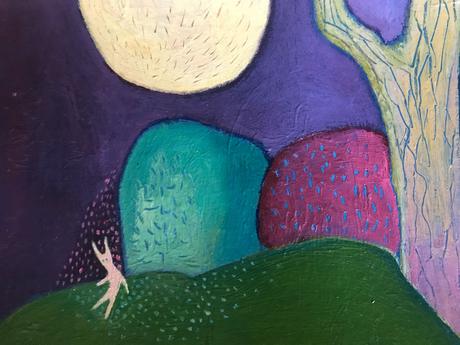 Obrázok dodo v lese,