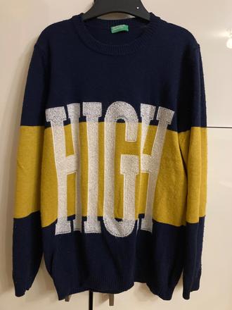 Frajerský pulóver, benetton,134