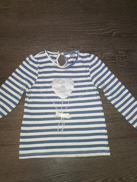 Prúžkovane tričko pre dievčatko, 92