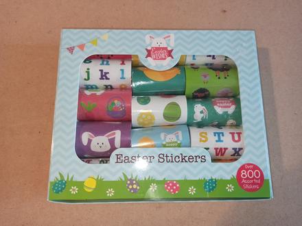 Easter wishes - stickers 800+ nalepiek,