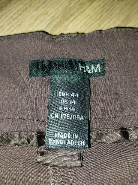 3/4 nohavice č.44, h&m,44