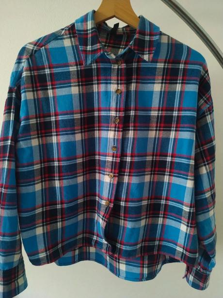 Dámska károvaná košeľa, xs