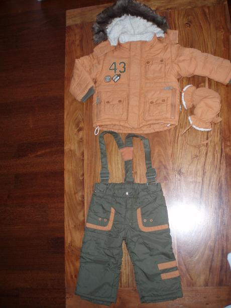 Vetrovočka + oteplovačky, mariquita,80