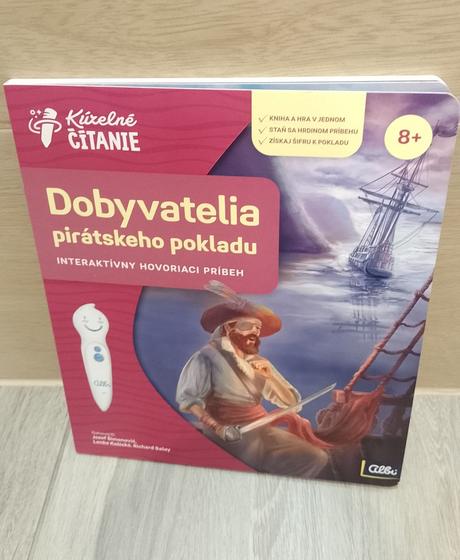 Dobyvatelia pirátskeho pokladu - interaktívna kniž,