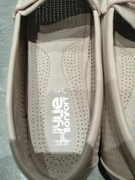 Mokasíny kyliecomfort bledoruž. v38,vd 24,5 max, 38