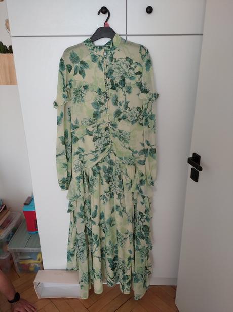 Spoločenské šaty zn. asos - raz oblečené, 42