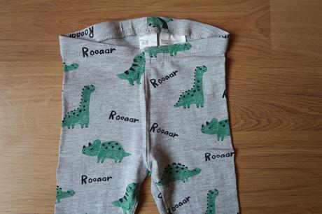 Chlapčenské tenké legíny h&m 80 (0,5-1 rok) - top, h&m,80