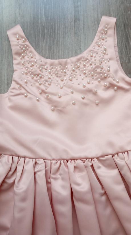 Saténové šaty, h&m,122