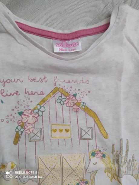 Dievčenské tričká 2x, v. 98, pepco,98