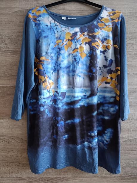 Tričko s dlhým rukávom ,blúzka-44/46 l, bonprix,46