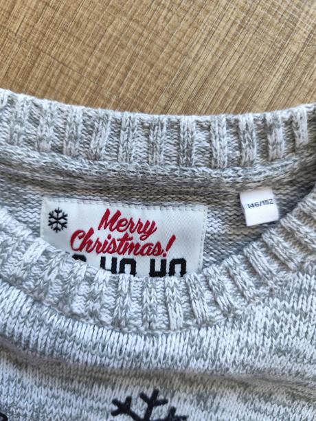 Vianočny sveter, veľkosť 146-152, 146
