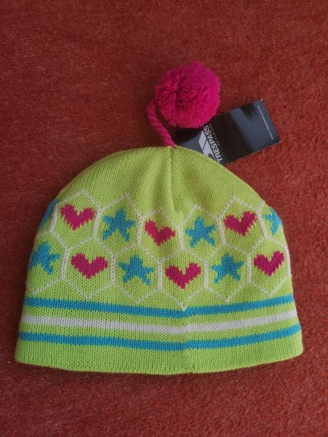 Trespass dievčenská zimná čiapka veľkosť 8-10rokov, 128 / 134 / 140