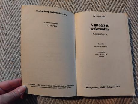 A méhész is szakmunkás, 