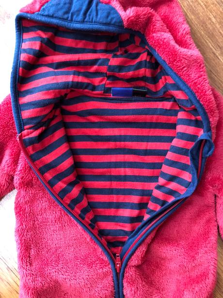 Hrubý podšitý macko overal, lupilu,92