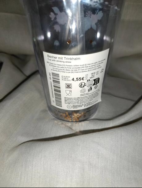 Detský dievčenský pohár so slamkou, 