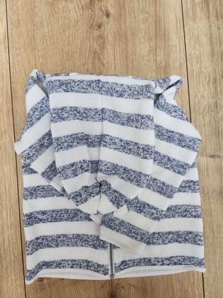 Flisova bunda na zips, h&m,98