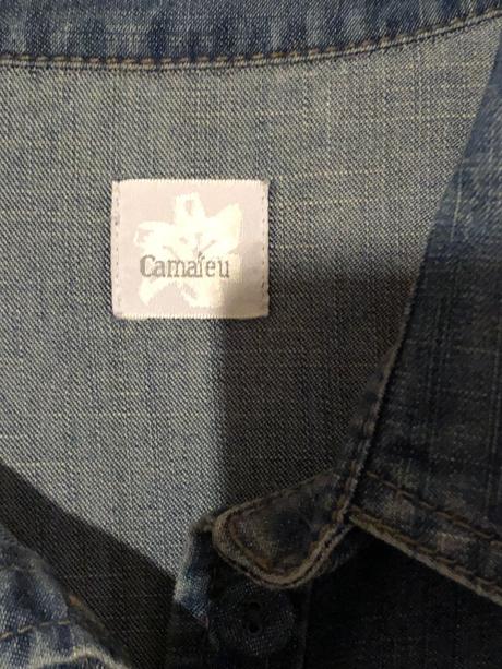 Džínsové šaty, camaieu,46