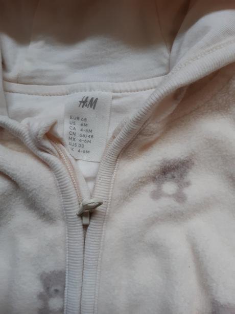 Set nohavice a mikina, h&m,68