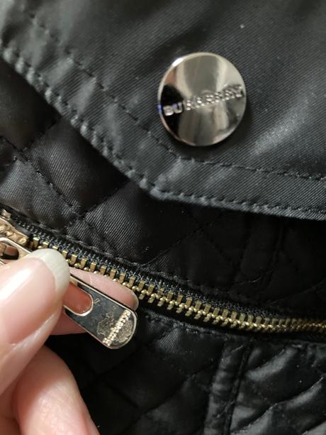 Bunda s pravou kožušinou, burberry,m