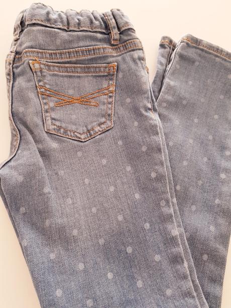 Bodkované skinny, gap,128