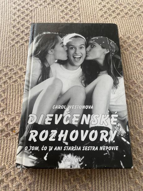 Stará retro kniha dievčenské rozhovory o tom čo ti,