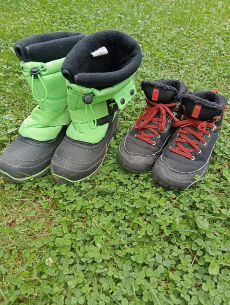 Zimné čižmy a topánky, 34