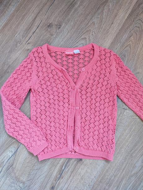 Sveter, koralový (veľkosť 110/116), lupilu,110