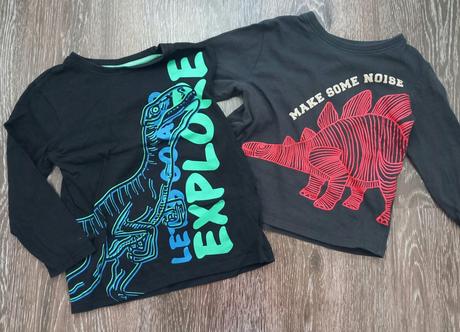 2x tričko s dinom, pepco,98