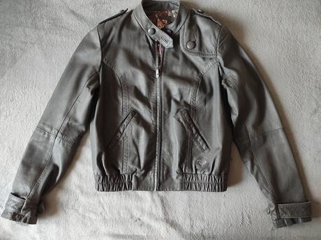 Kožená bunda roxy, veľ. s-m, roxy,m