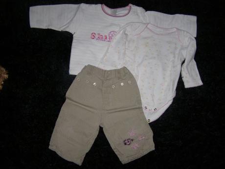 Chutné vecičky- kompletík pre dievčatko, next,68