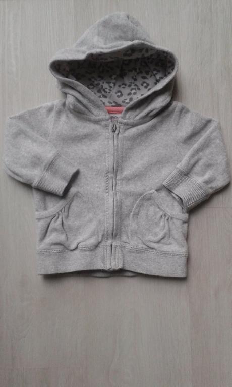 Velúrová mikina, f&f,68